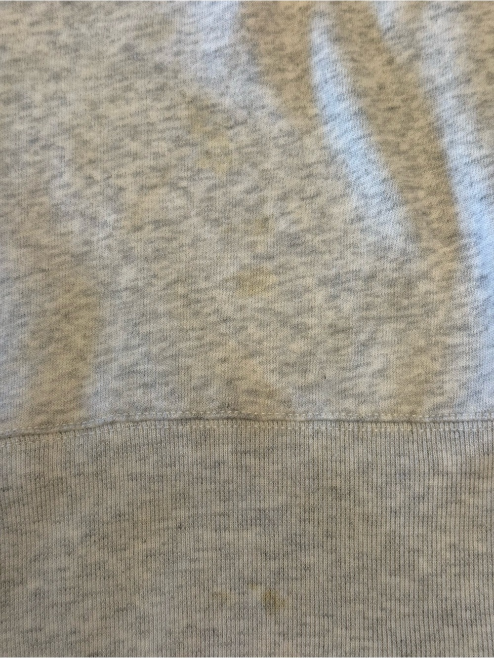 Abercrombie & Fitch Light Gray Harvard Crewneck Sweatshirt Size XS - Picture 2 of 6